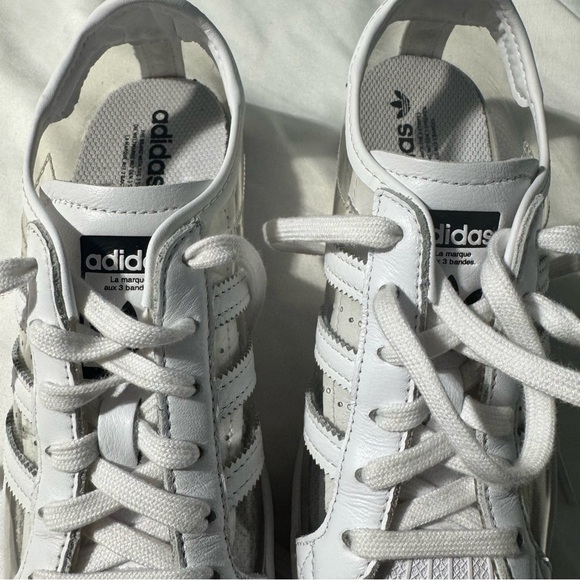Adidas Superstar Sneakers white and clear Size 5 (230 mm) - Picture 9 of 10